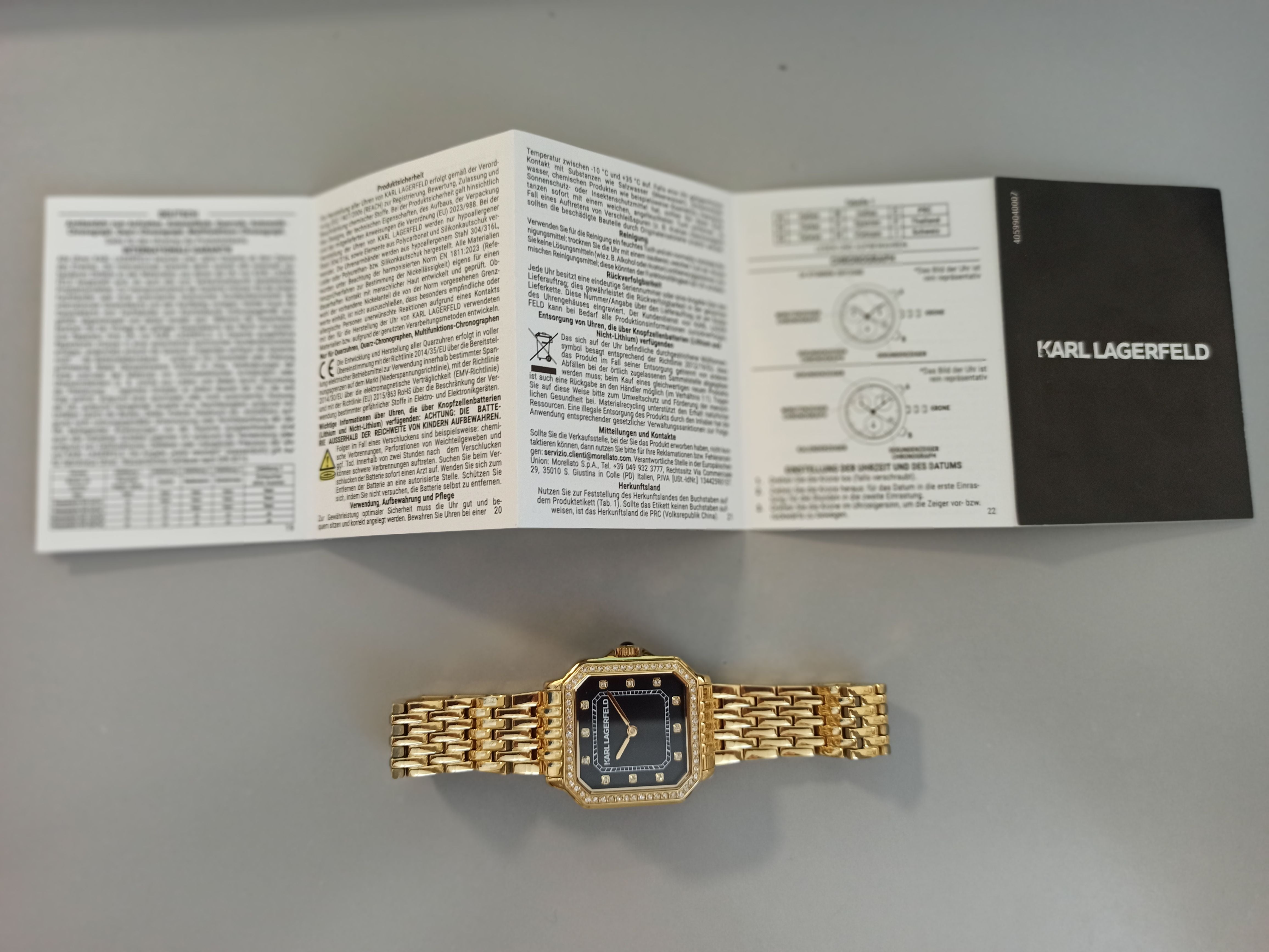 Orologio Karl Lagerfeld R0553110502 Donna