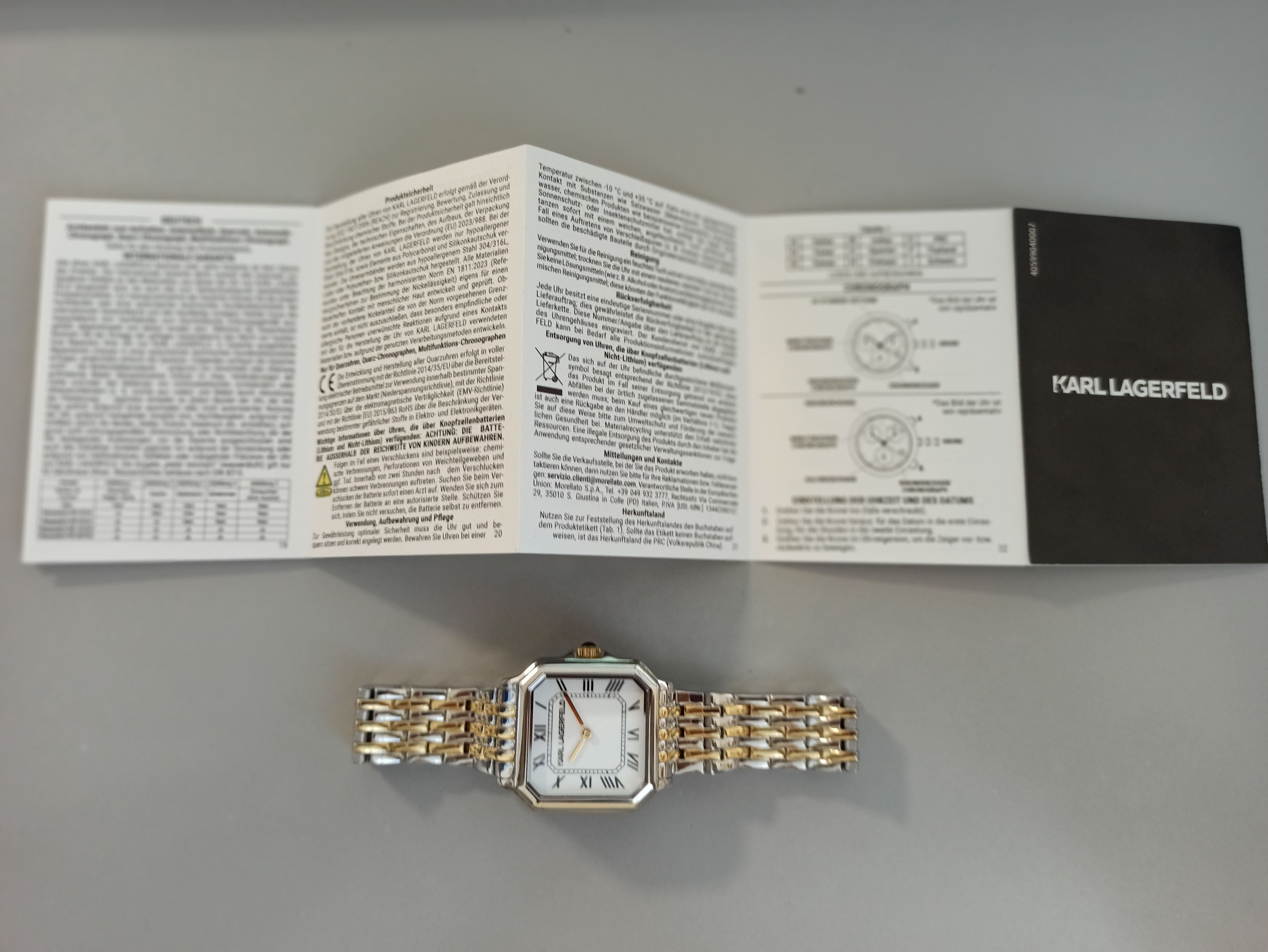 Orologio Karl Lagerfeld R0553110505 Donna
