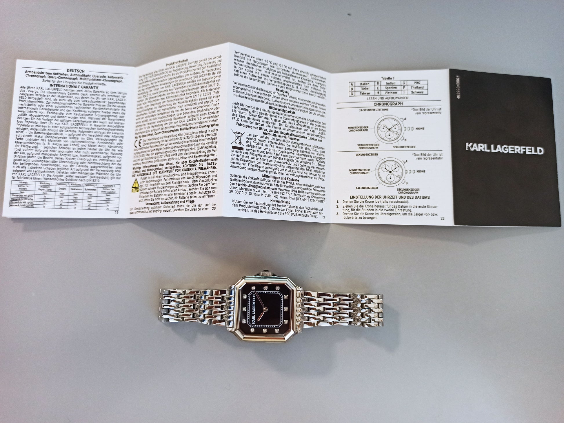 Orologio Karl Lagerfeld R0553110507 Donna