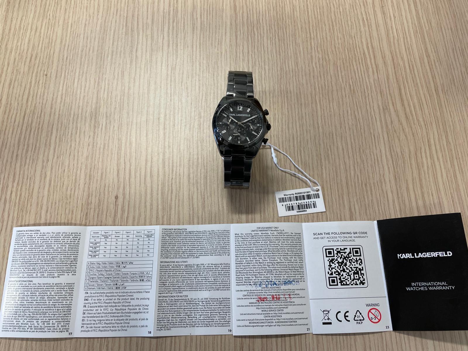 Karl Lagerfeld Women's Watch R0553101501