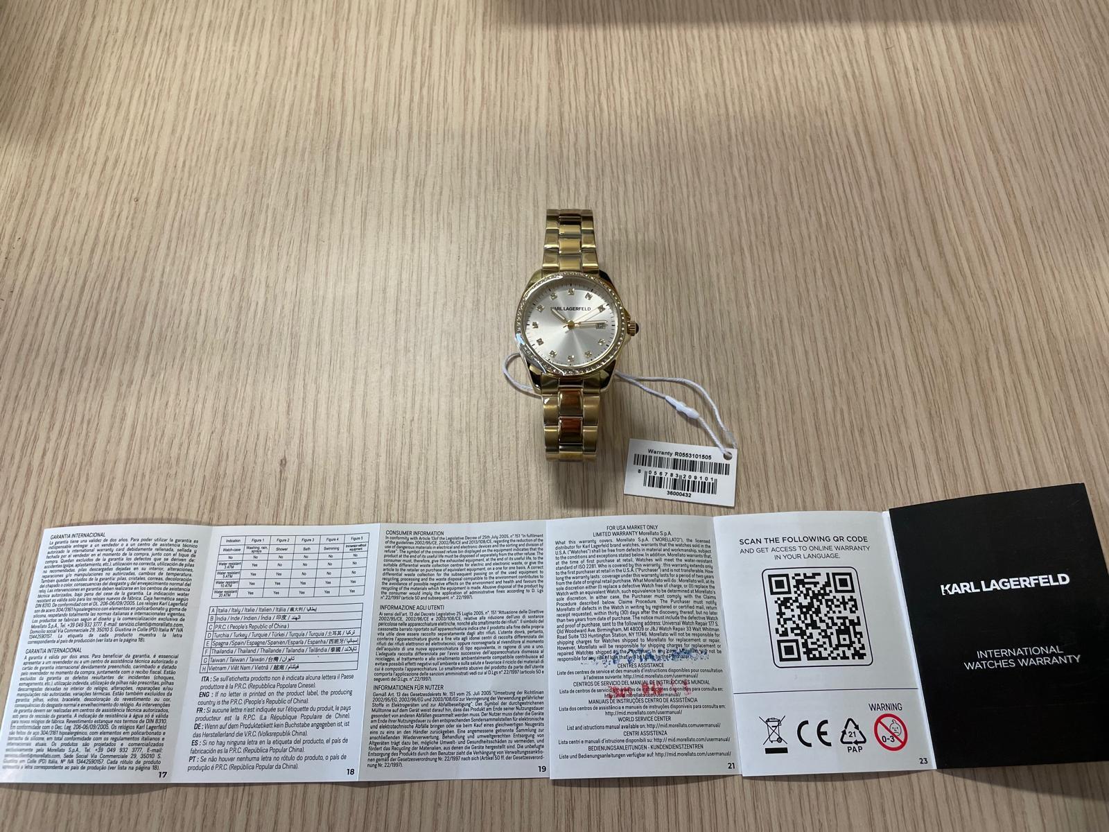 Karl Lagerfeld Women's Watch R0553101505