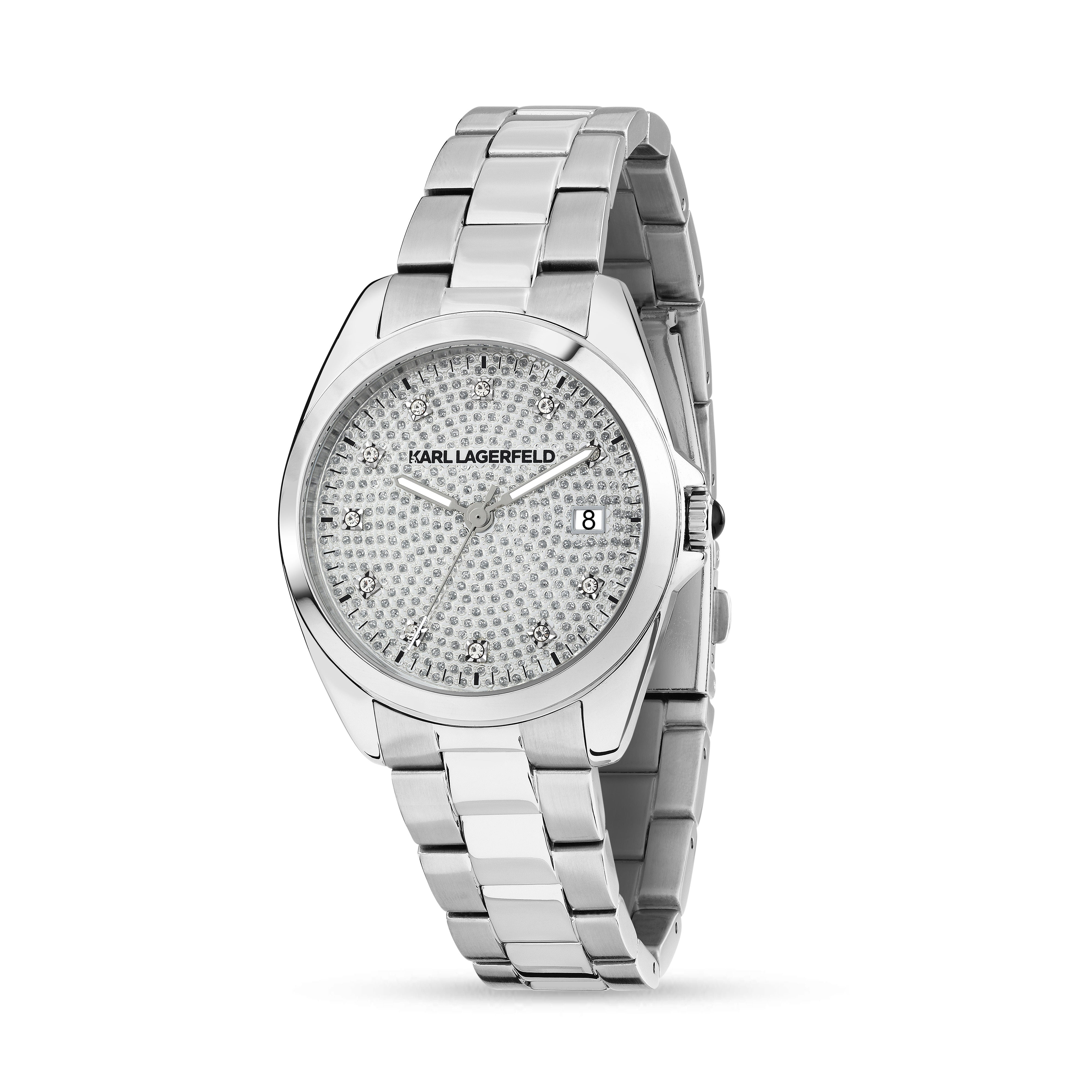 Karl Lagerfeld Round Essentials Women's Watch R0553101509