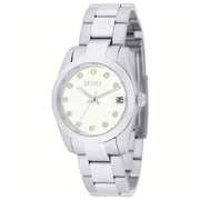 Orologio Liu Jo Donna TLJ2392 Pelle Bianca Oro Rosa
