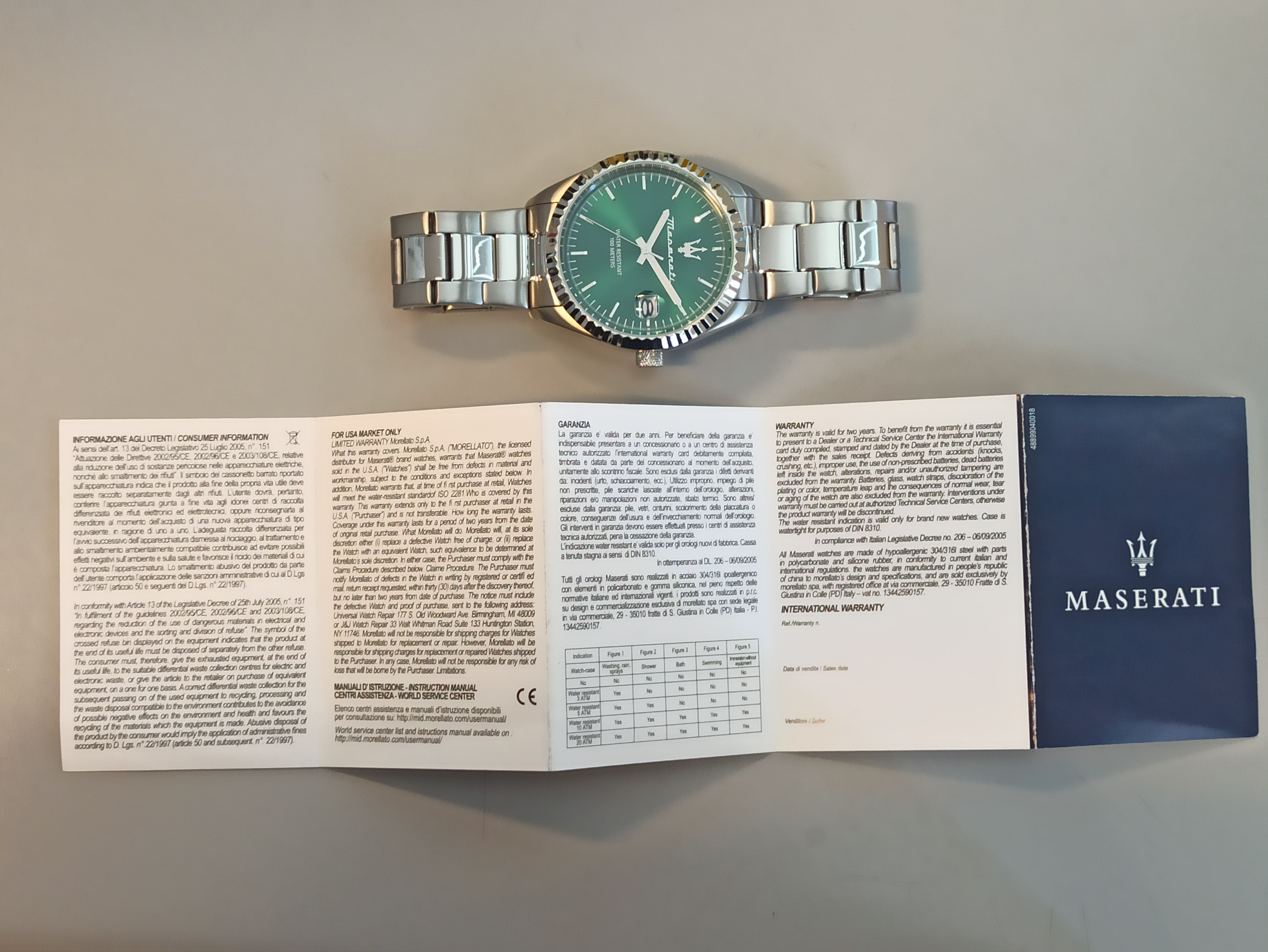 Orologio Maserati R8853100043 Uomo