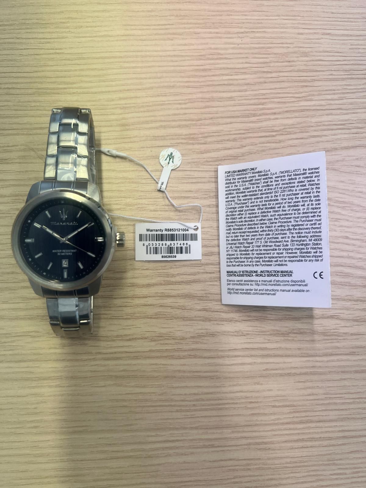 Orologio Maserati R8853121004 Uomo