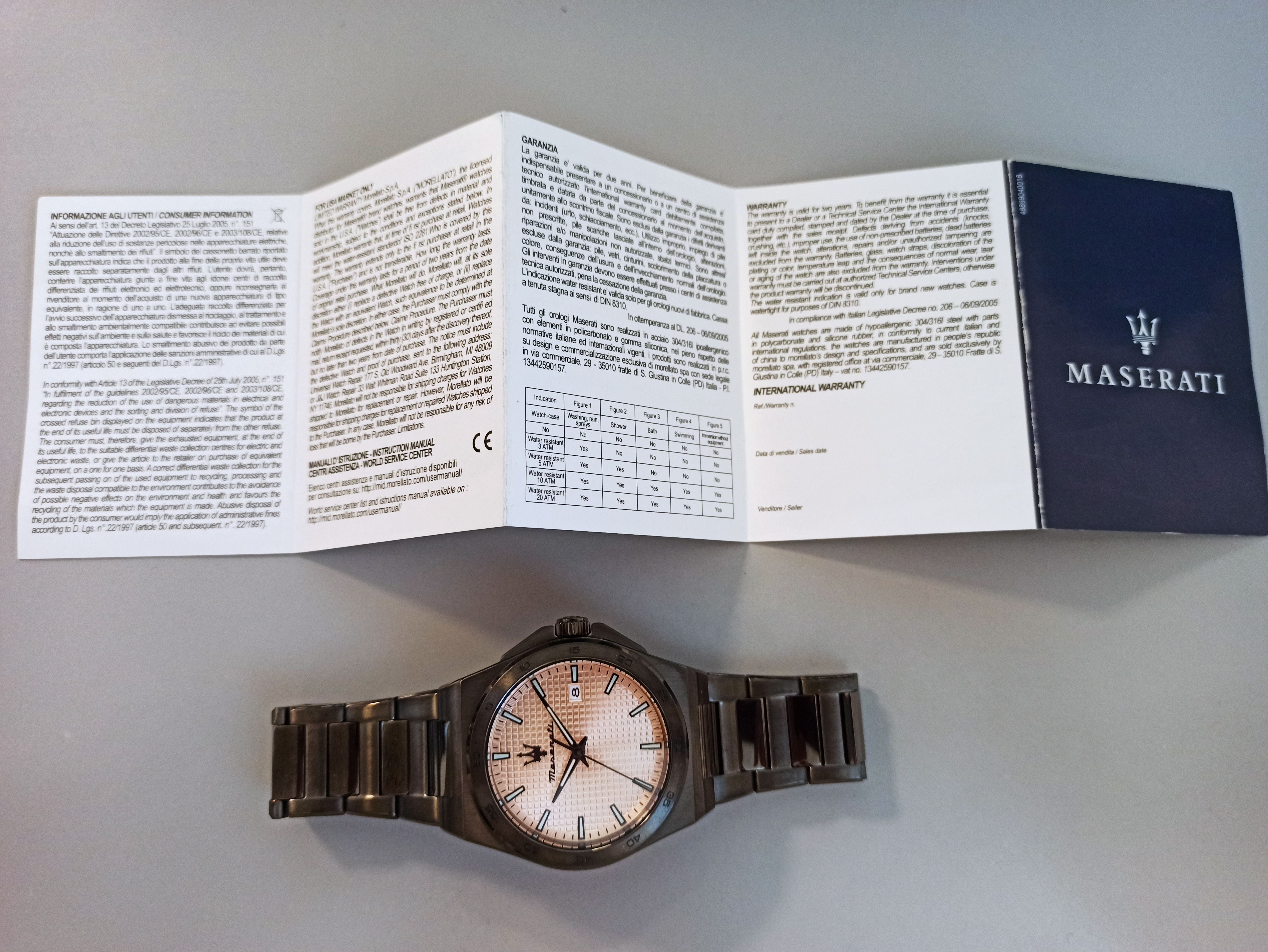 Orologio Maserati R8853153007 Uomo