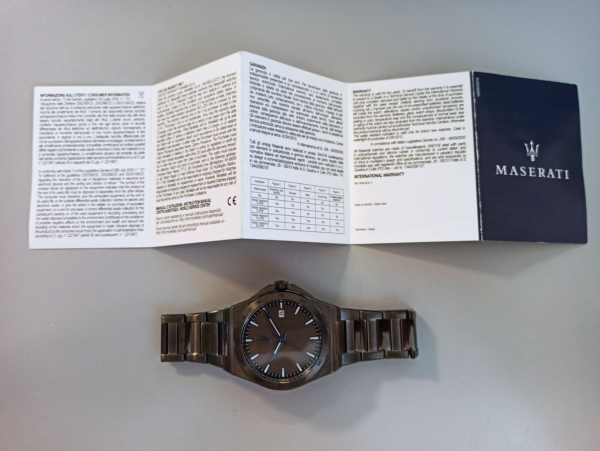 Orologio Maserati R8853154001 Uomo