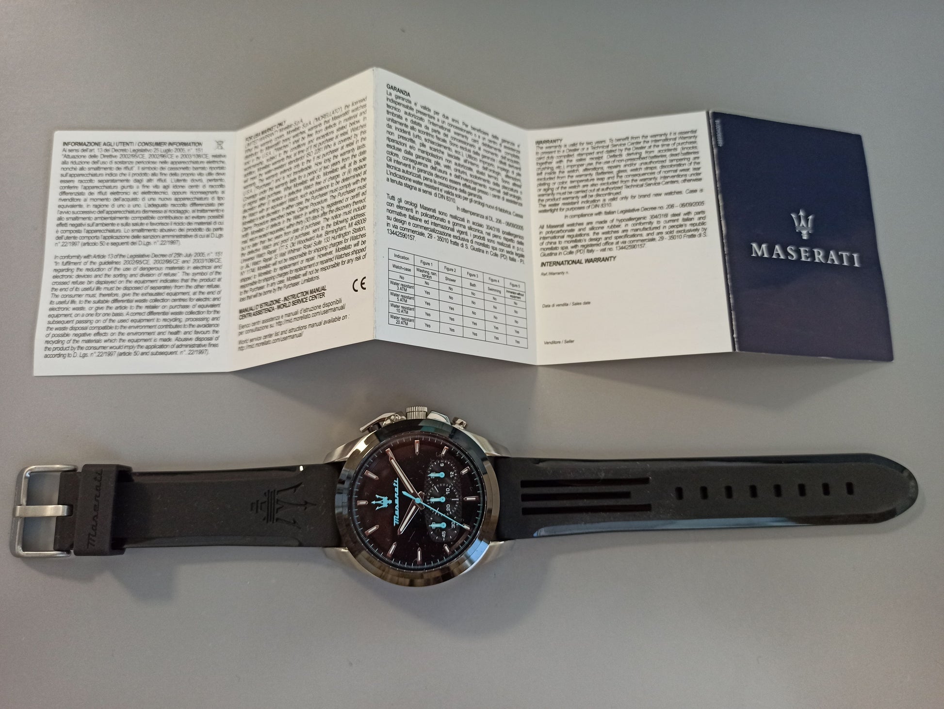 Orologio Maserati R8871612047 Uomo