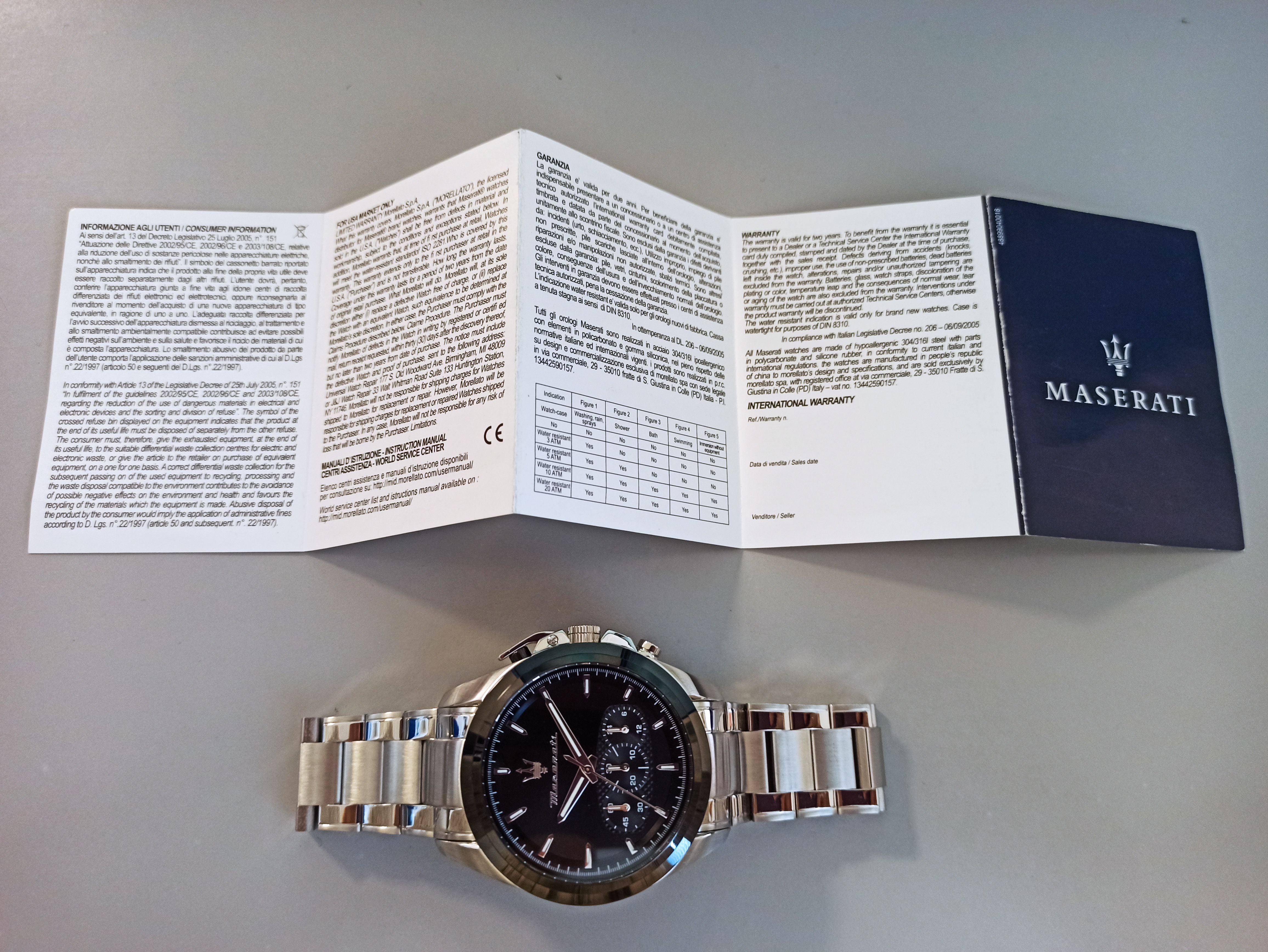 Orologio Maserati R8873612066 Uomo