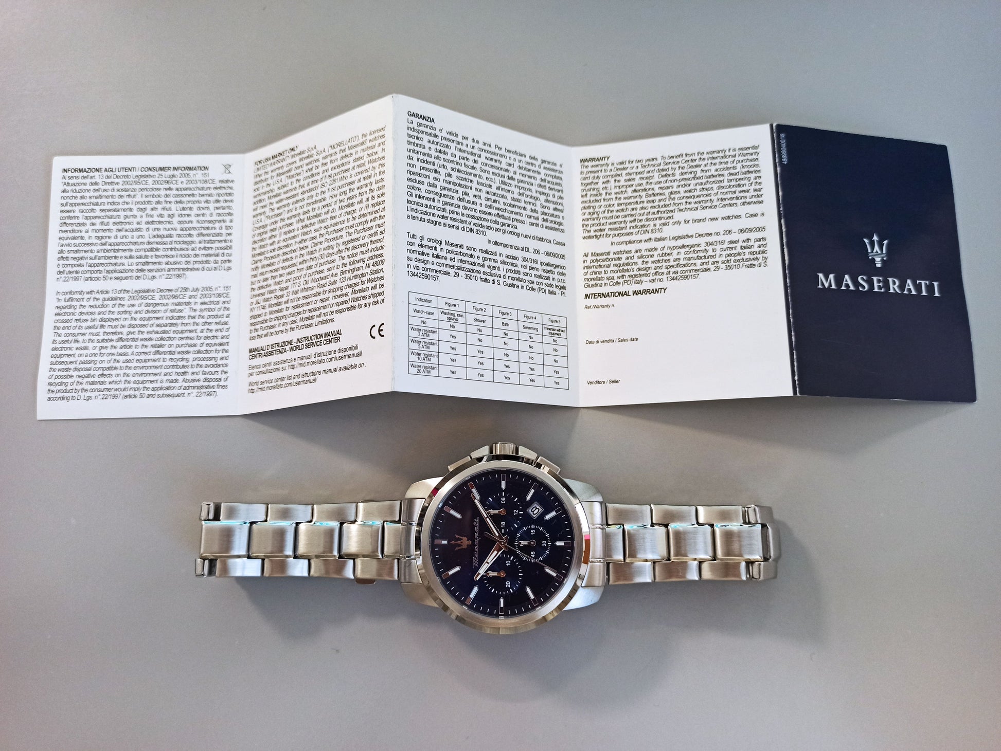 Orologio Maserati R8873621047 Uomo
