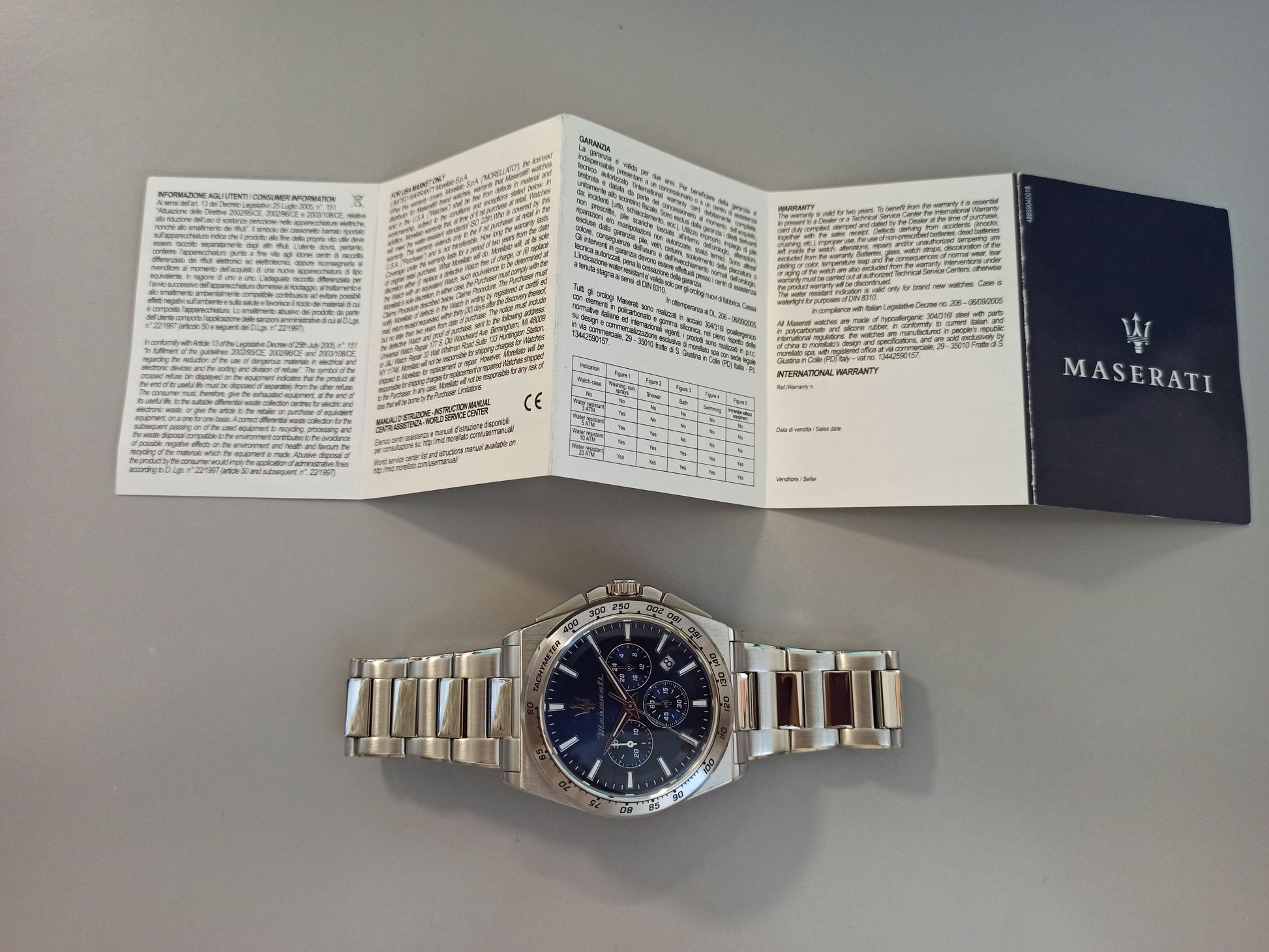Orologio Maserati R8873652014 Uomo