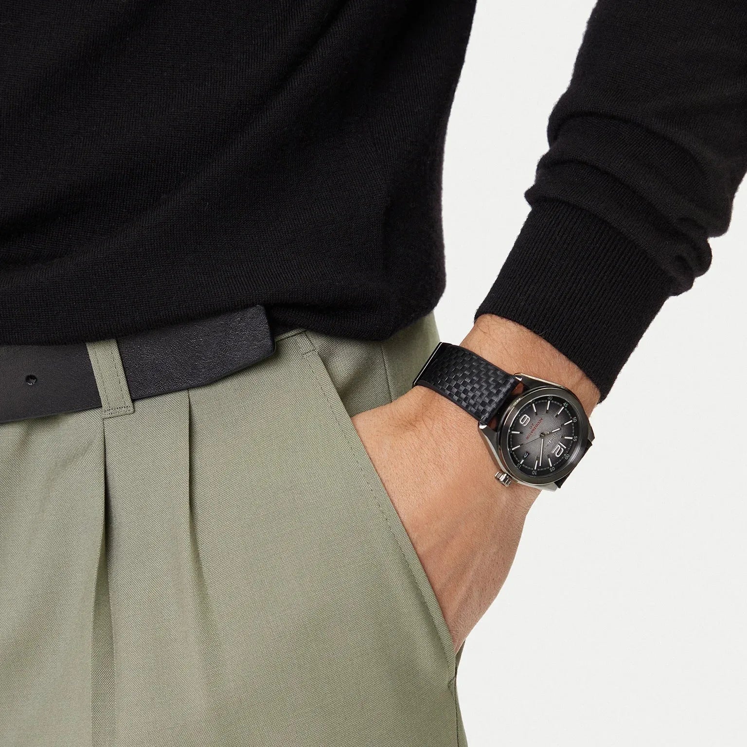 Orologio Michael Kors Accelerator MK9175 Sportivo Acciaio e Silicone Nero