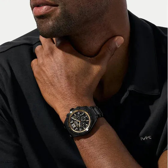 Orologio Michael Kors Accelerator MK9179 Cronografo Nero