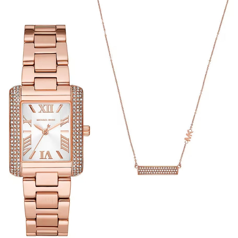 Orologio Michael Kors Donna MK1074SET Acciaio Cristalli Set