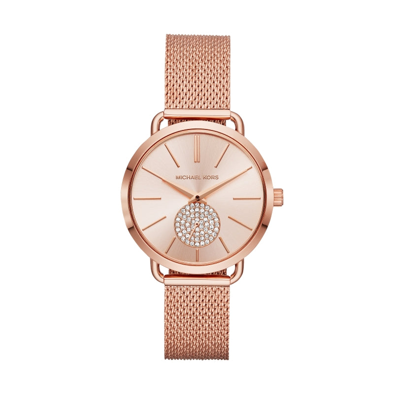 Orologio Michael Kors Donna MK3845 Oro Rosa Cristalli