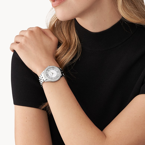 Orologio Michael Kors Donna MK4708 Oro Rosa Cristalli