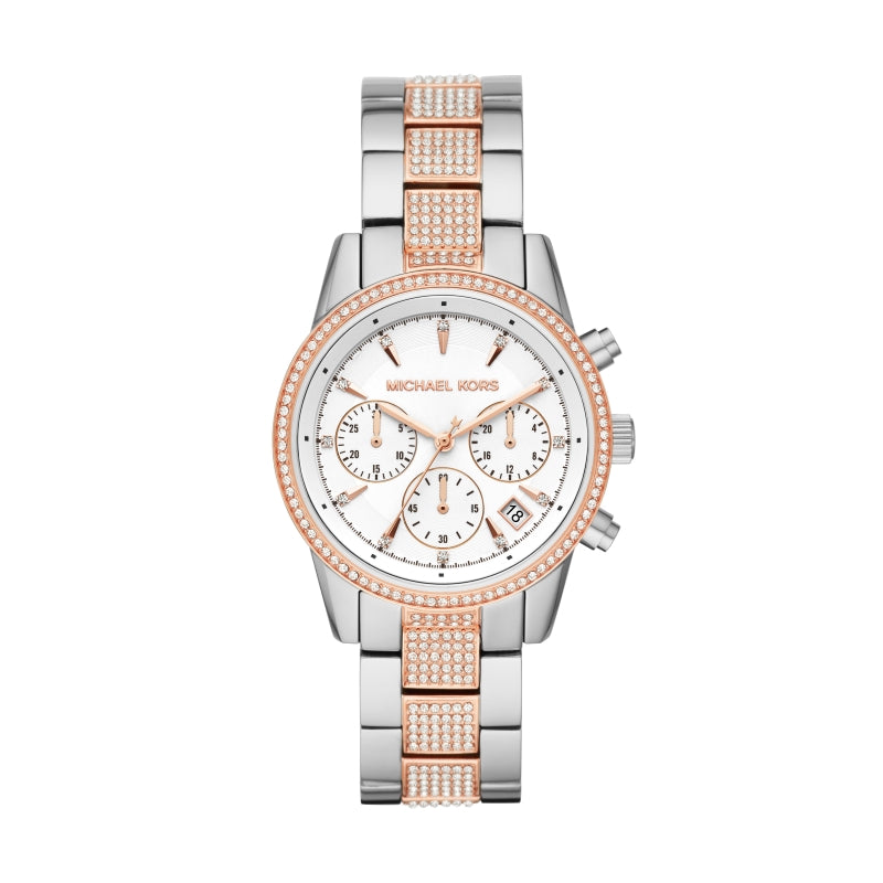 Orologio Michael Kors Donna MK6651 Oro Rosa Cristalli