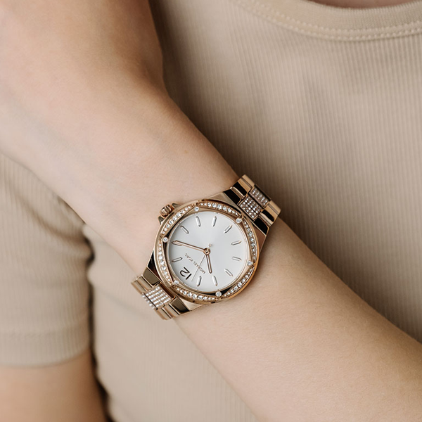Orologio Michael Kors Donna MK7362 Oro Rosa Cristalli