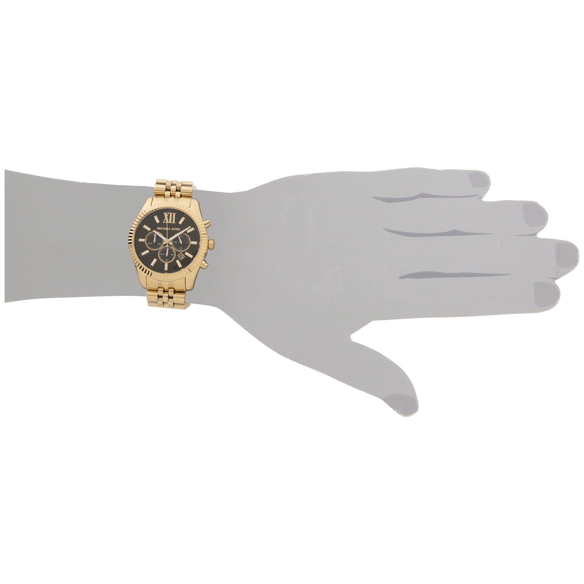 Orologio Michael Kors Uomo MK8286 Cronografo Acciaio Blu