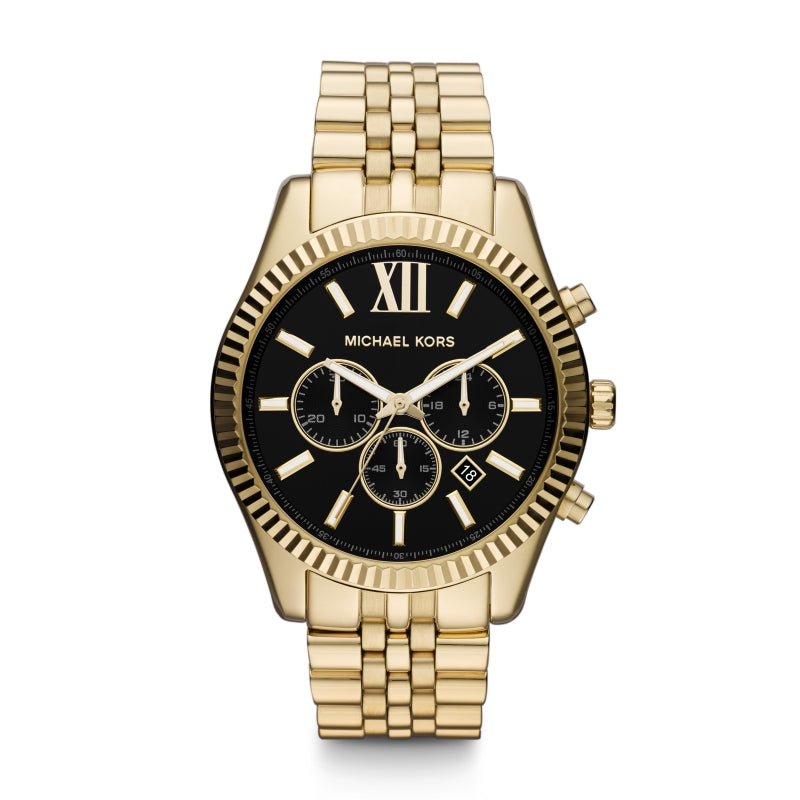 Orologio Michael Kors Uomo MK8286 Cronografo Acciaio Blu