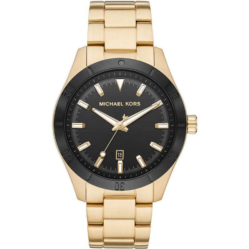 Orologio Michael Kors Uomo MK8816 Cronografo Acciaio Nero Blu