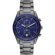 Orologio Michael Kors Uomo MK9111 Solo Tempo Acciaio Nero Blu