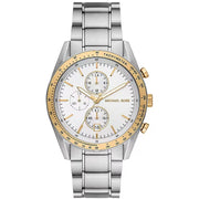 Orologio Michael Kors Uomo MK9112 Solo Tempo Oro Giallo Blu