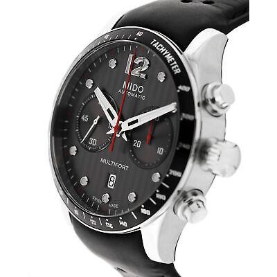 Orologio Mido Multifort Chronograph Calibro 60 Antracite 44mm