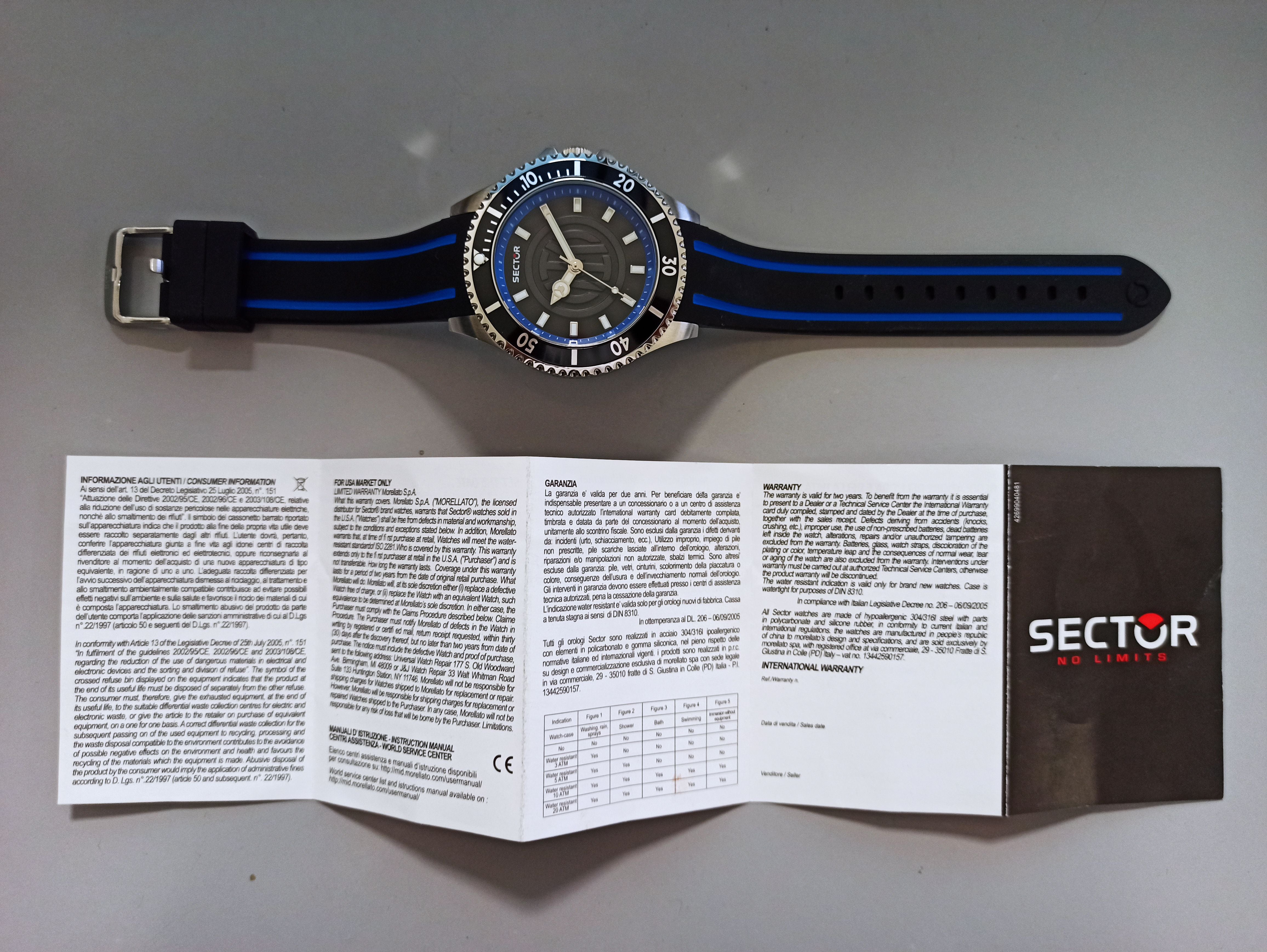Orologio Sector R3251161061 Uomo