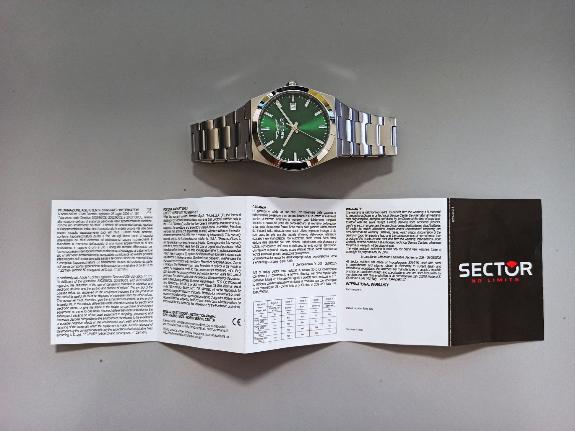 Orologio Sector R3253301002 Uomo