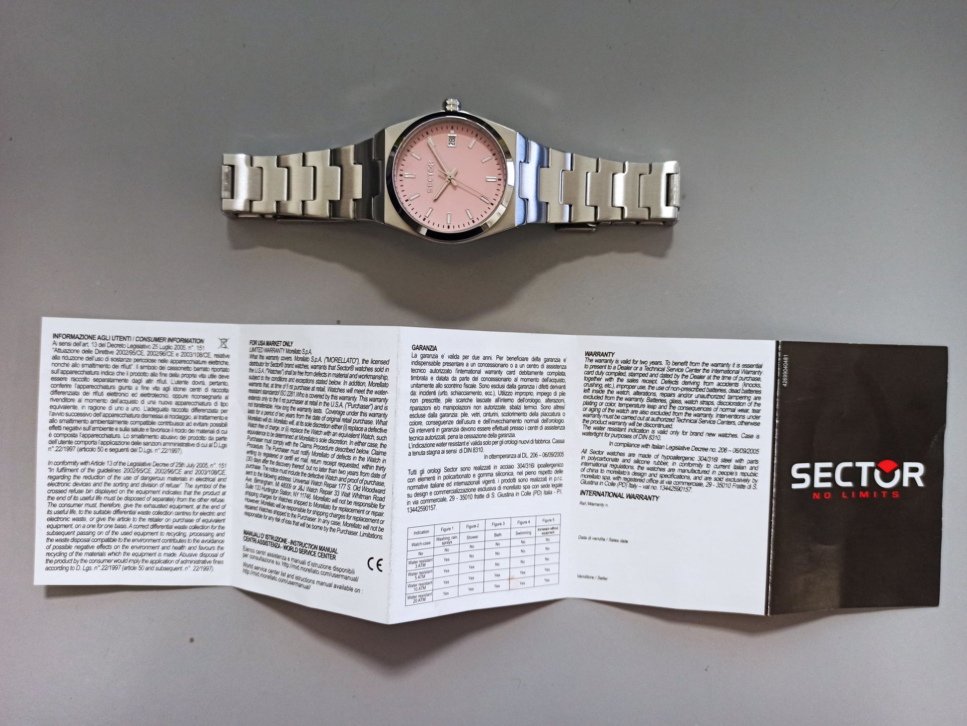 Orologio Sector R3253301505 Donna