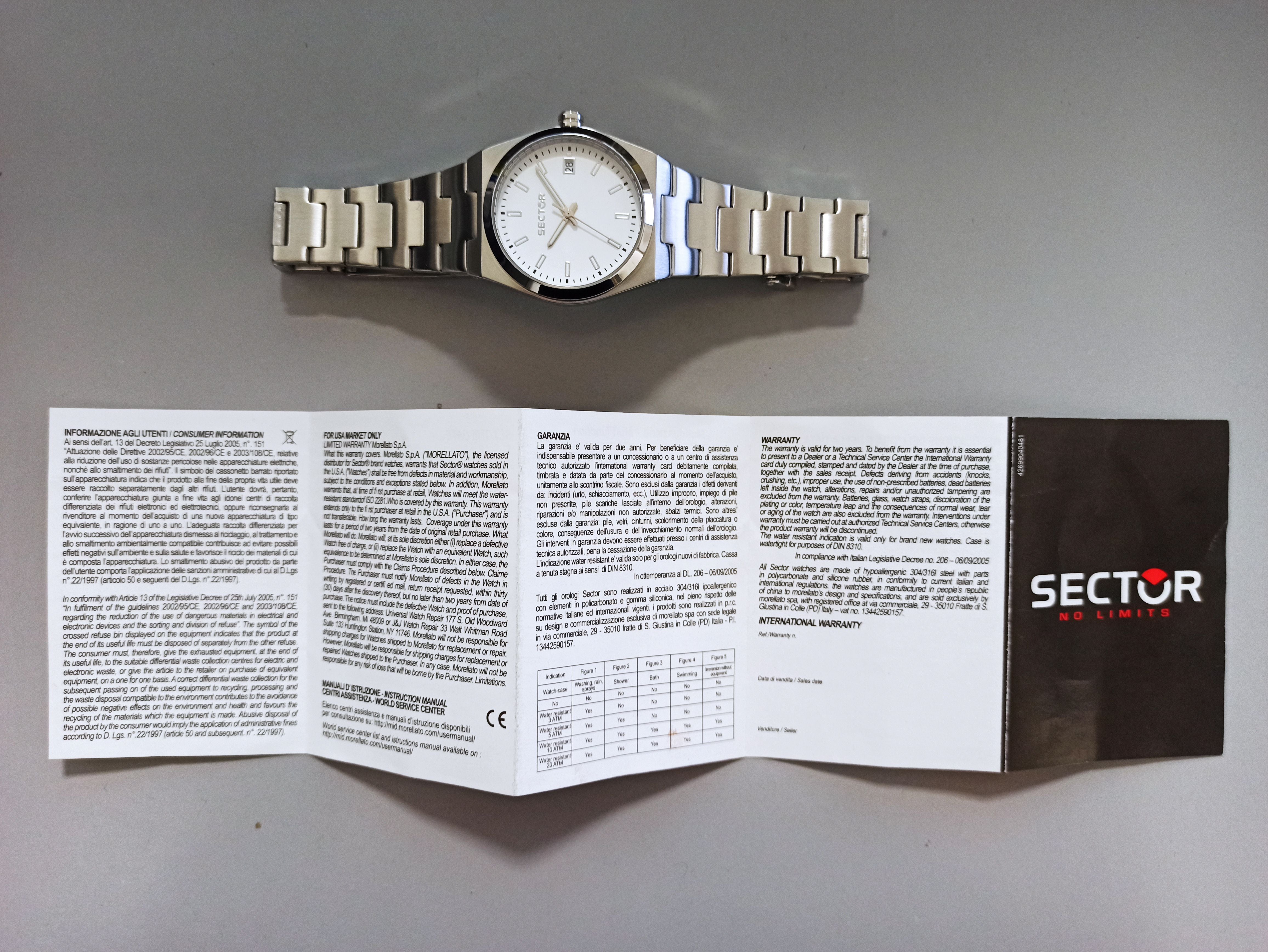 Orologio Sector R3253301506 Donna