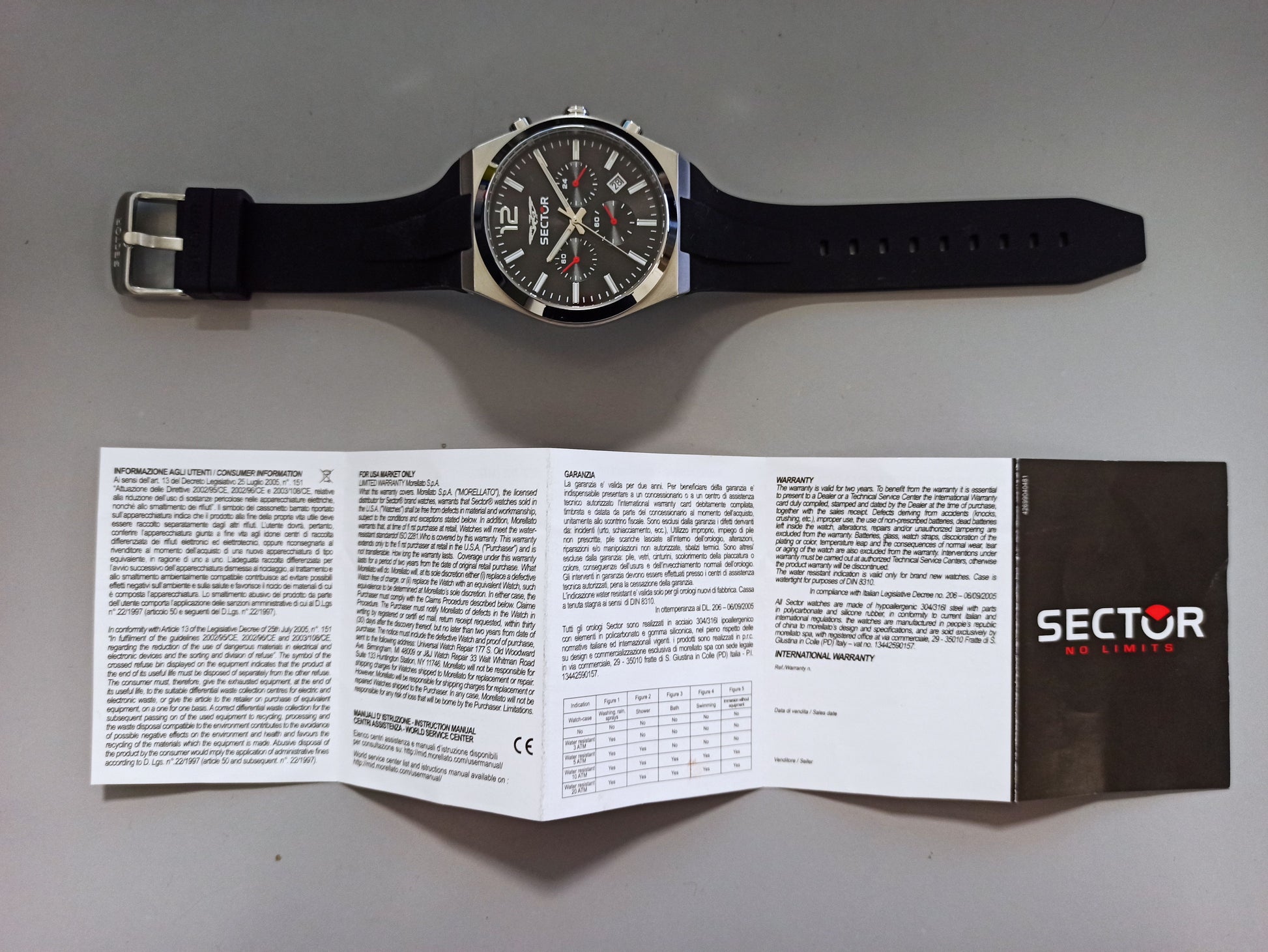 Orologio Sector R3271301001 Uomo