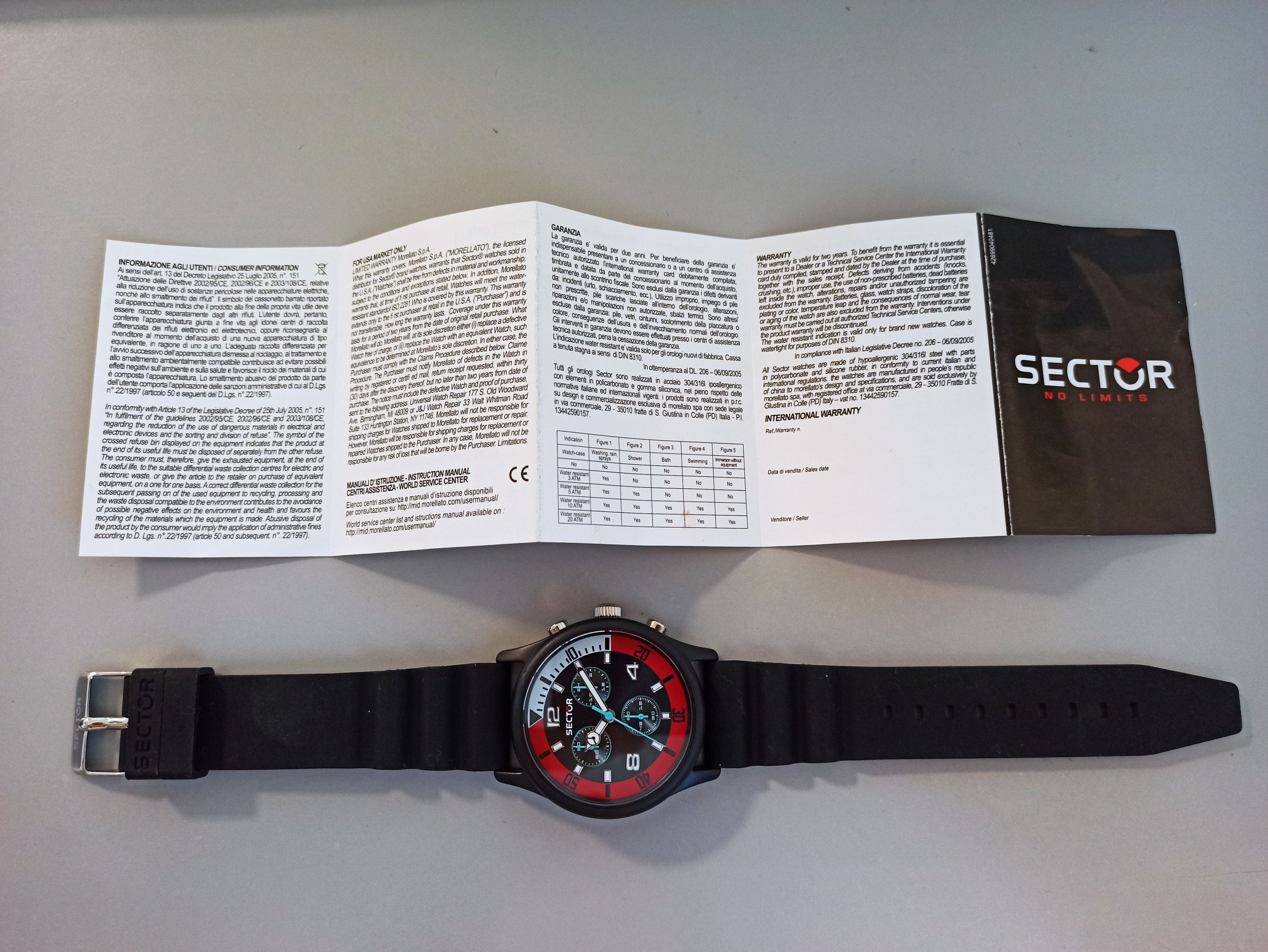 Orologio Sector R3271718001 Uomo