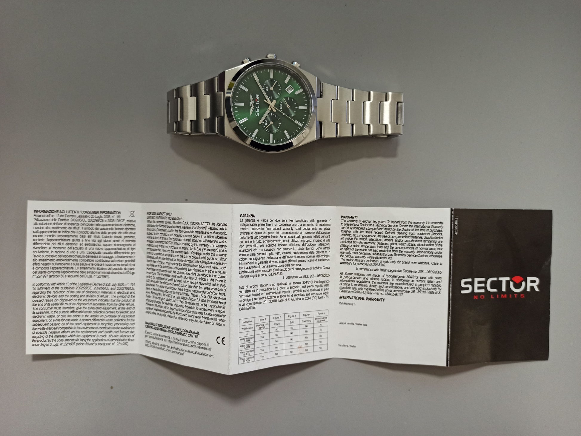 Orologio Sector R3273301002 Uomo