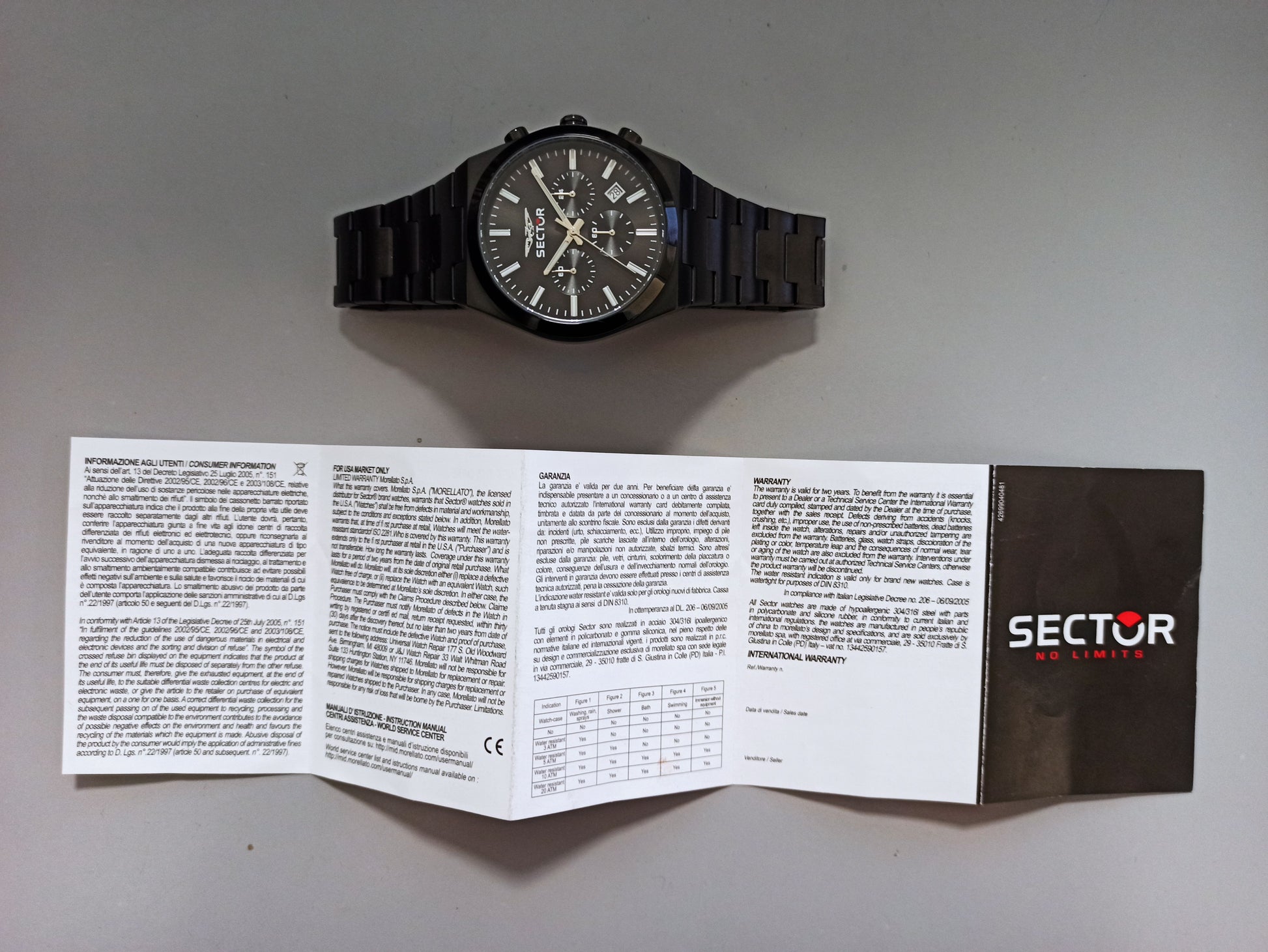 Orologio Sector R3273301005 Uomo