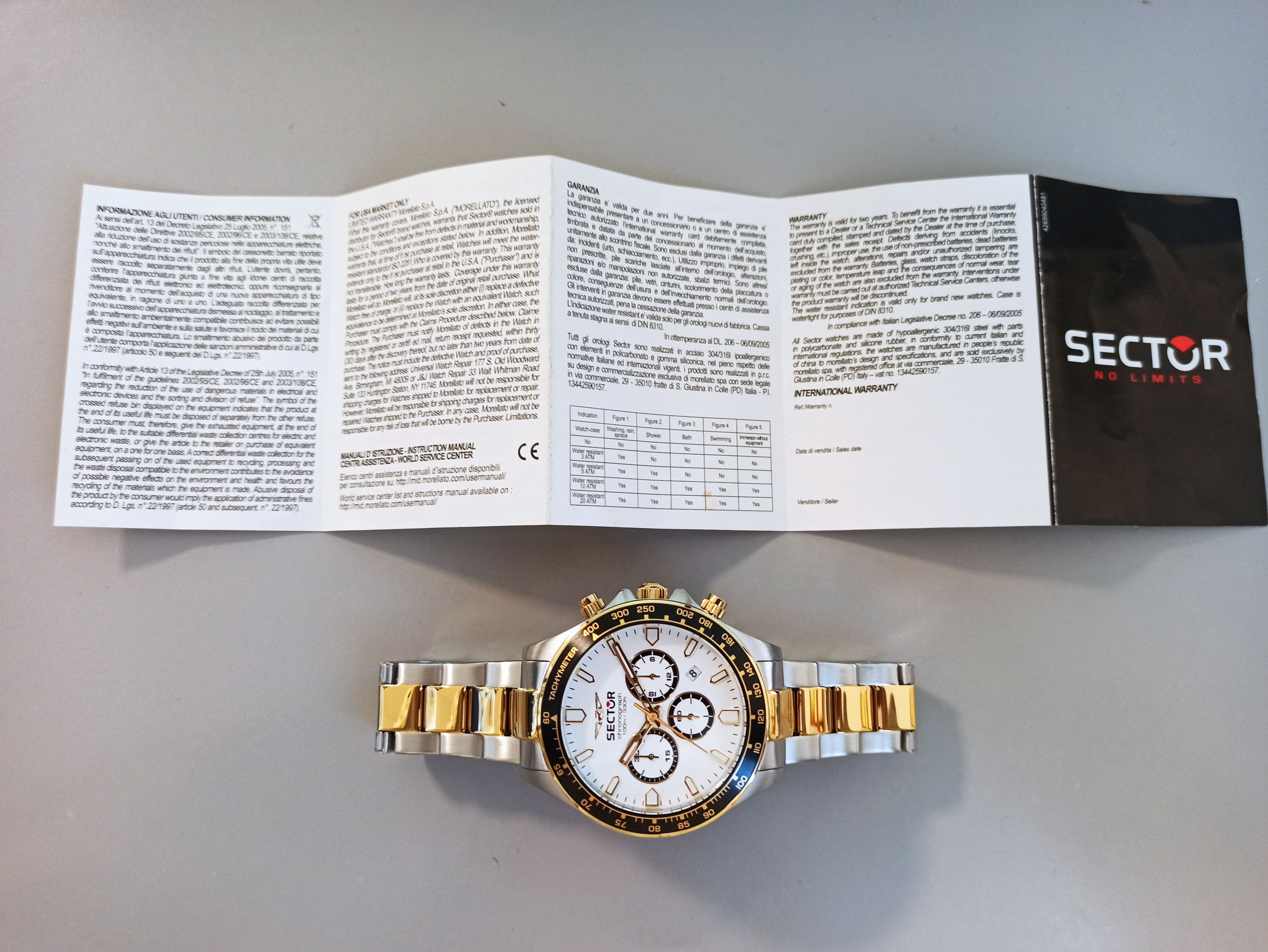 Orologio Sector R3273661053 Uomo