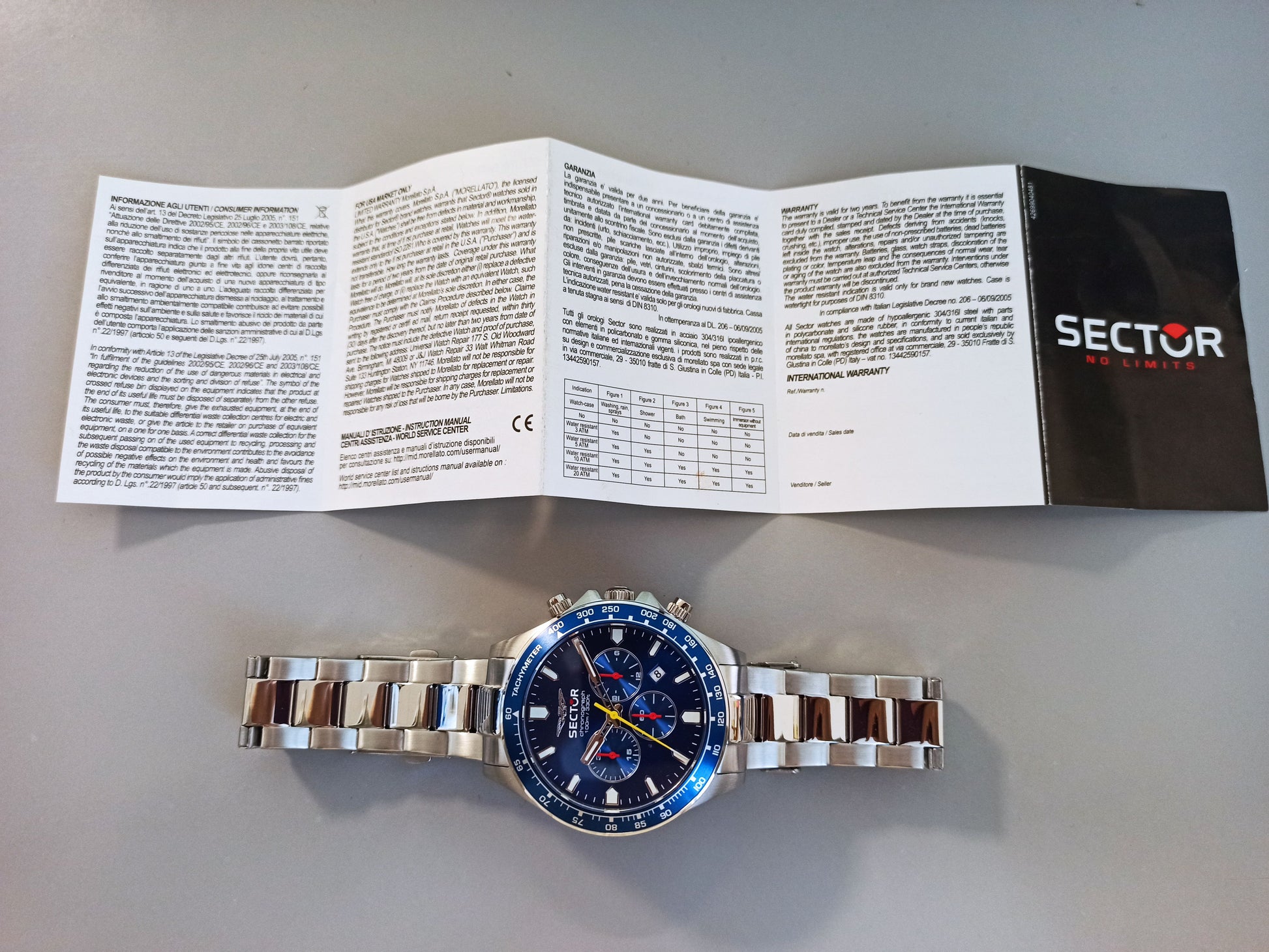 Orologio Sector R3273661056 Uomo