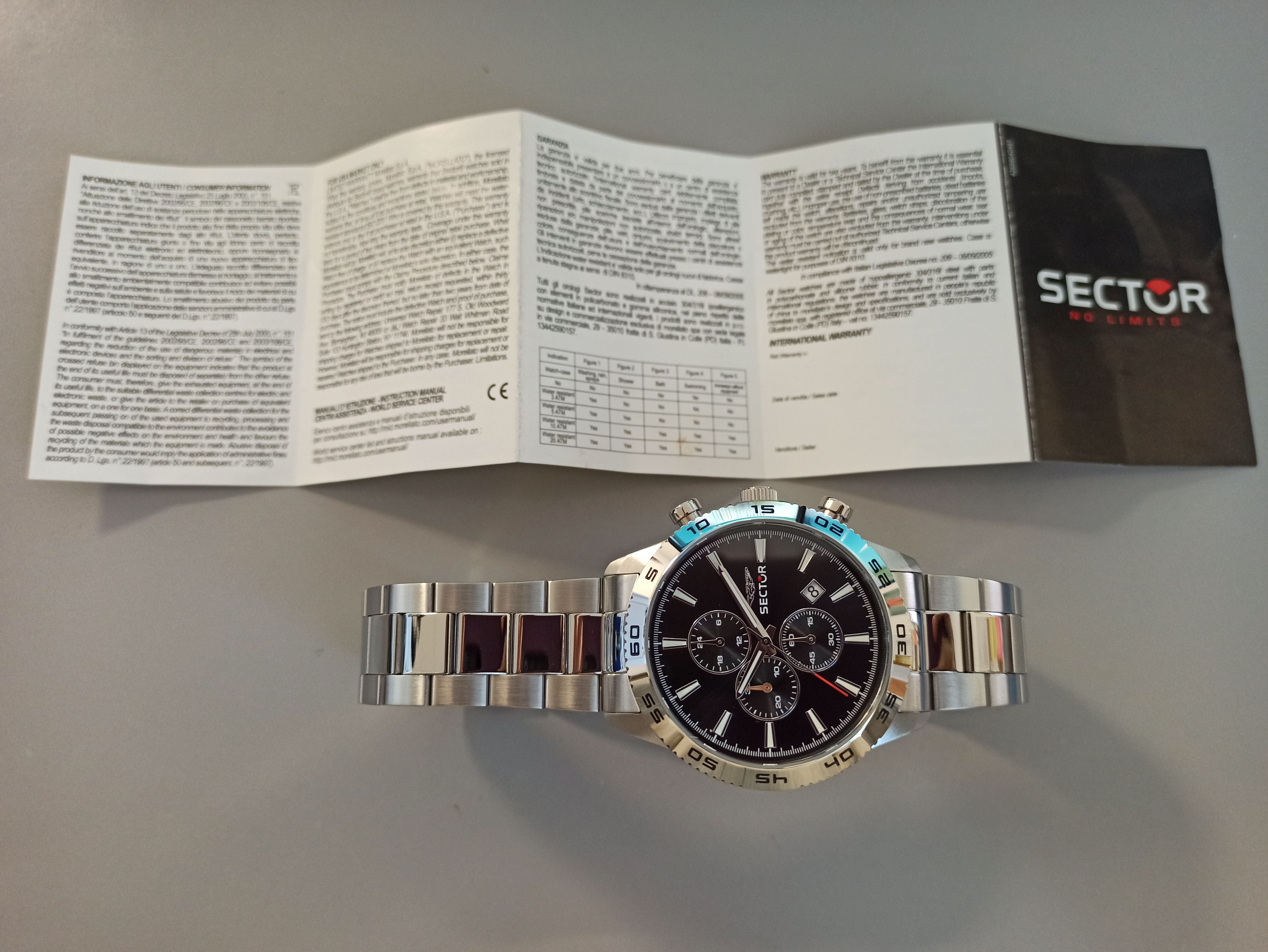 Orologio Sector R3273778010 Uomo