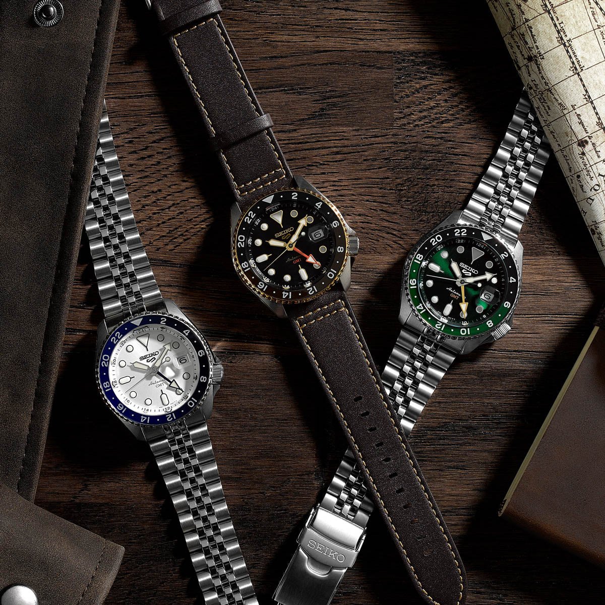 Orologio Seiko 5 Sports GMT SSK033K1