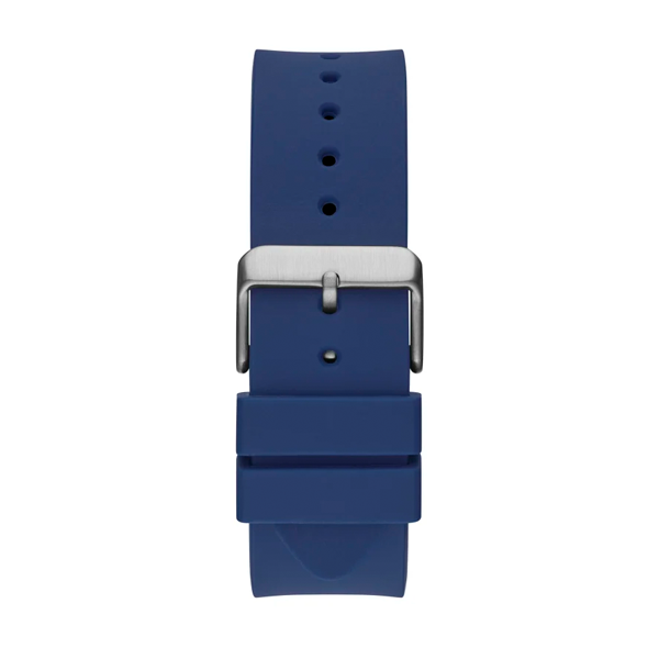 Orologio Uomo Guess Phoenix in Silicone Blu e Oro GW0203G7