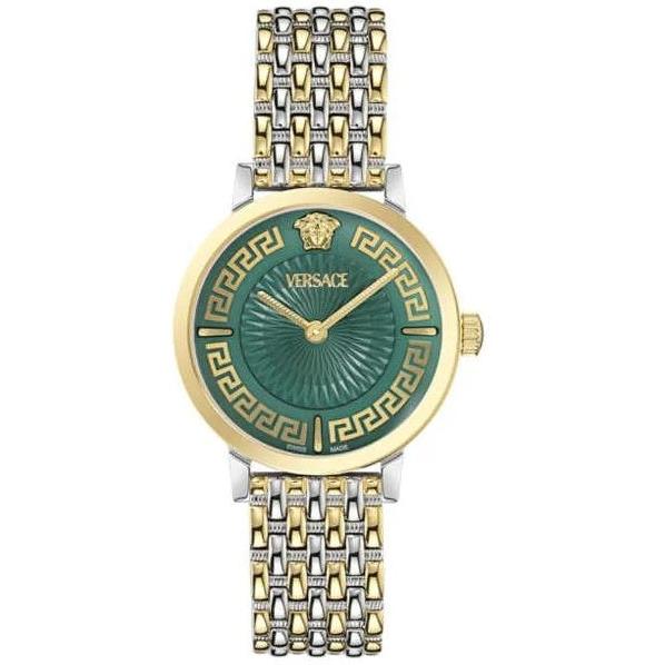 Orologio Versace V-Match VE0A00325 Donna Acciaio Quadrante Blu