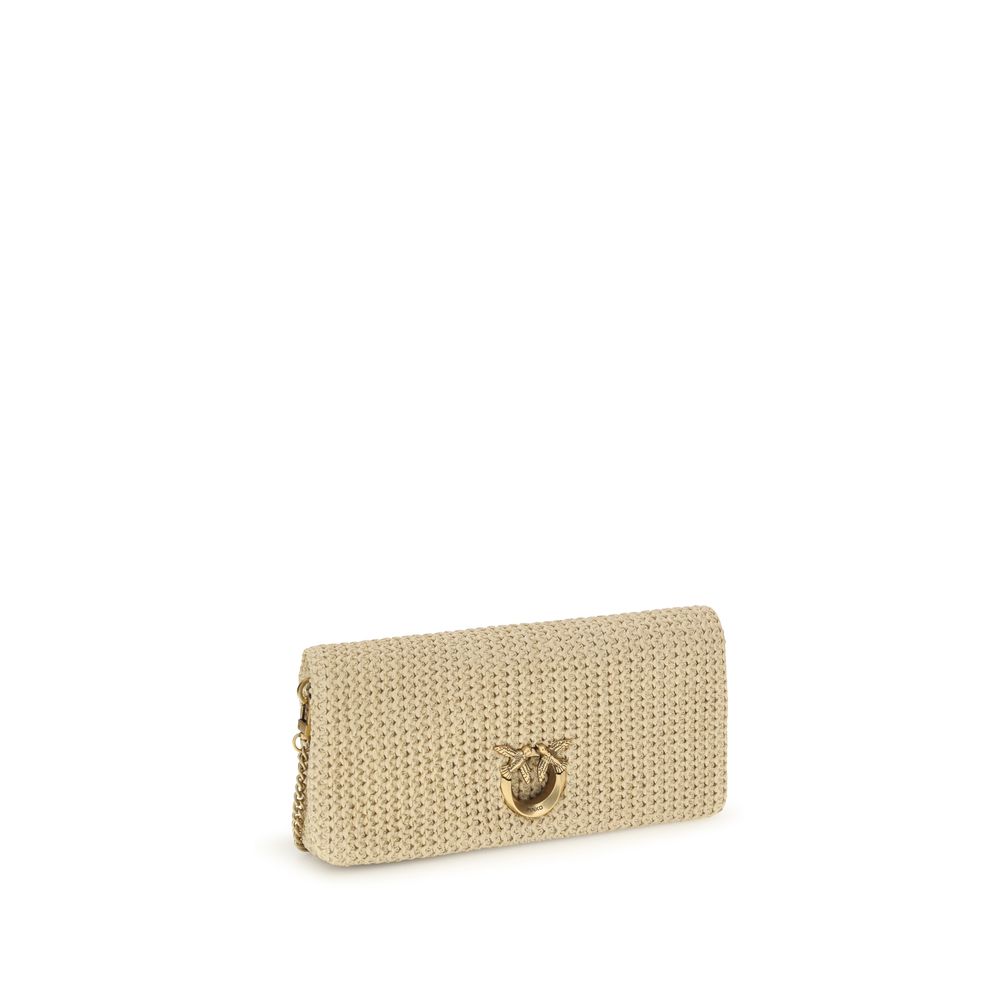 PINKO Beige Polypropylene Shoulder Bag