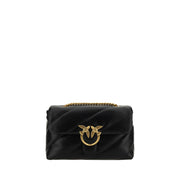 PINKO Love Classic Borsa a Tracolla Trapuntata Nera SS26