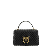 PINKO Love Lady Borsa a Mano Media Trapuntata Nera SS26