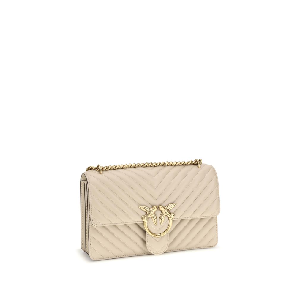 PINKO Multicolor Calf Leather Bos Taurus Shoulder Bag