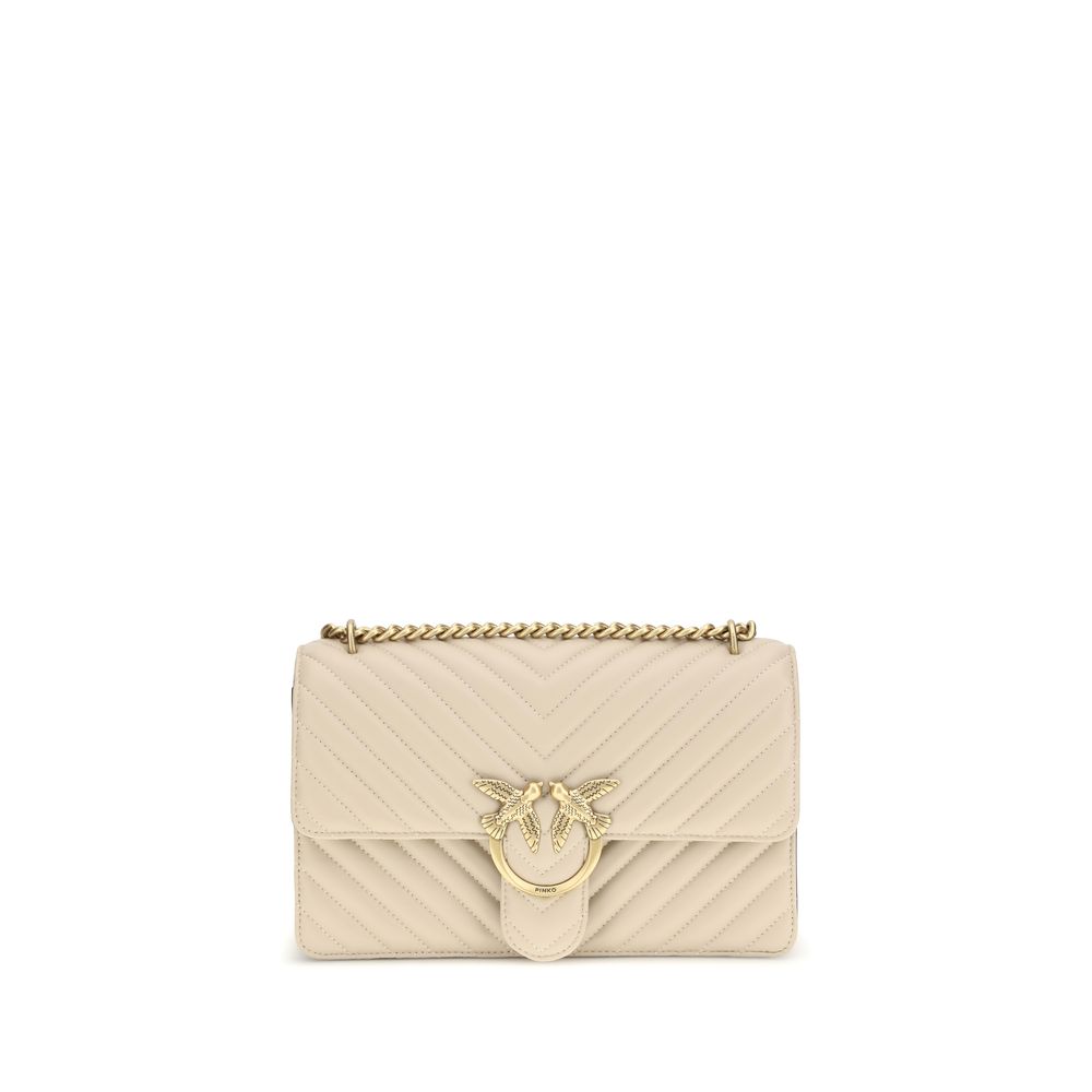 PINKO Multicolor Calf Leather Bos Taurus Shoulder Bag