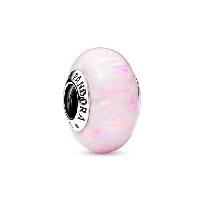 Pandora Pink Glitter Opal Charm 791691C03