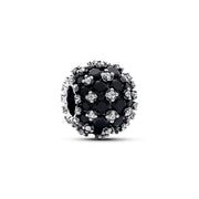 Pandora Charm Pavè Pietre Luminose Nere 792630C04
