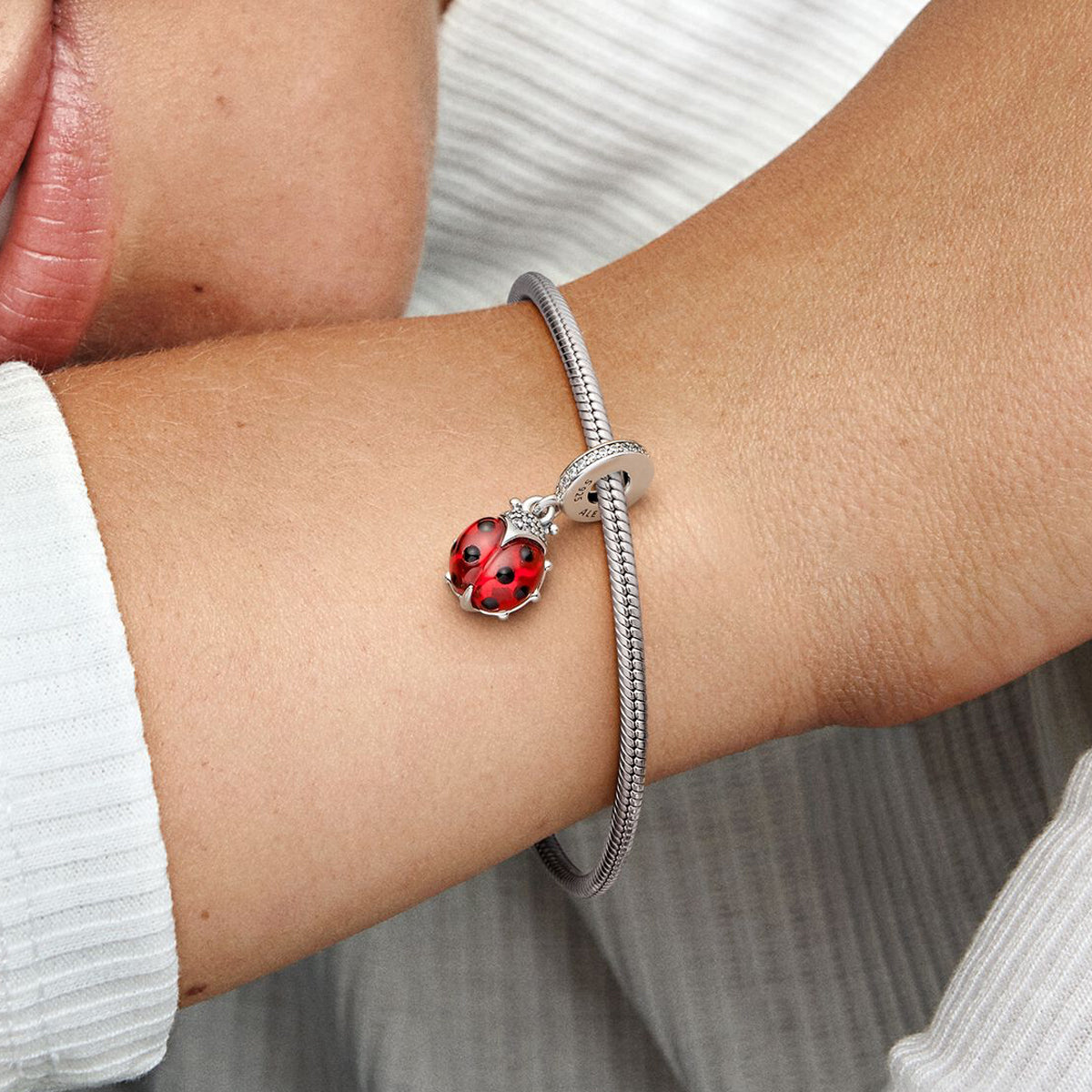 Pandora Charm Pendente Coccinella 792571C01